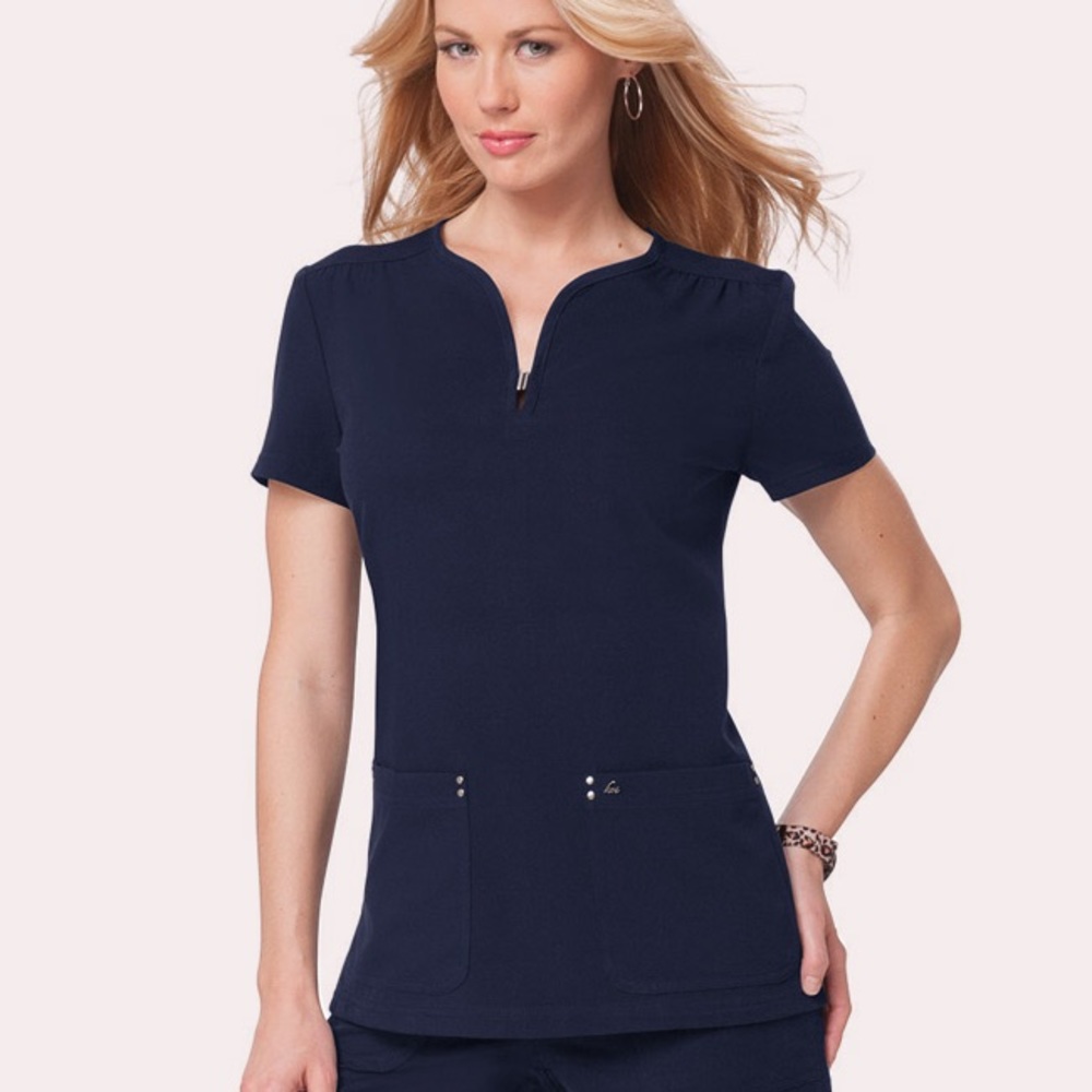 Koi Sapphire Mara Scrub Top - Picture 2 of 6